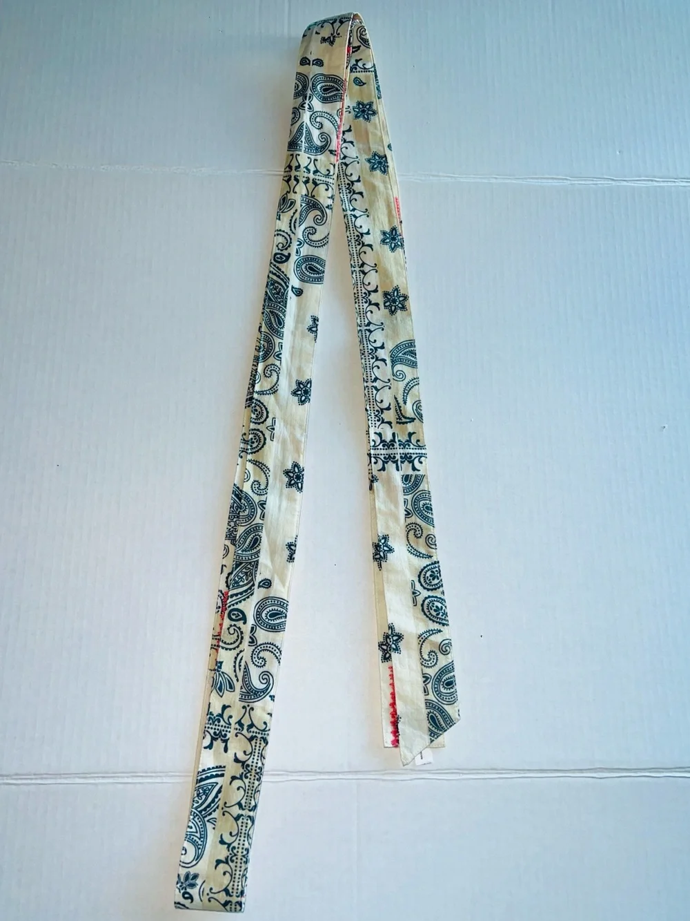 Free People Bandana Stitched Wrap Belt O/S Boho Sash western